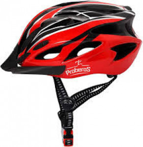 Awesome Looking Red Pattern Helmet For Bicycle