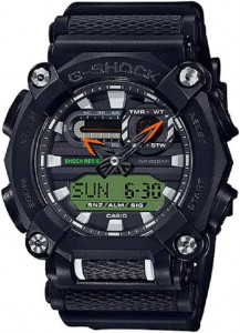 Casio Watch Mens Quartz Anadej Analog Black G Shock
