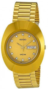 Luxury Cado Watch  Diamonds Golden Bracelet For Man